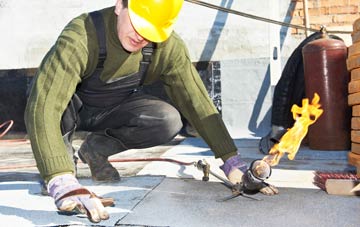 Penybryn flat roof construction